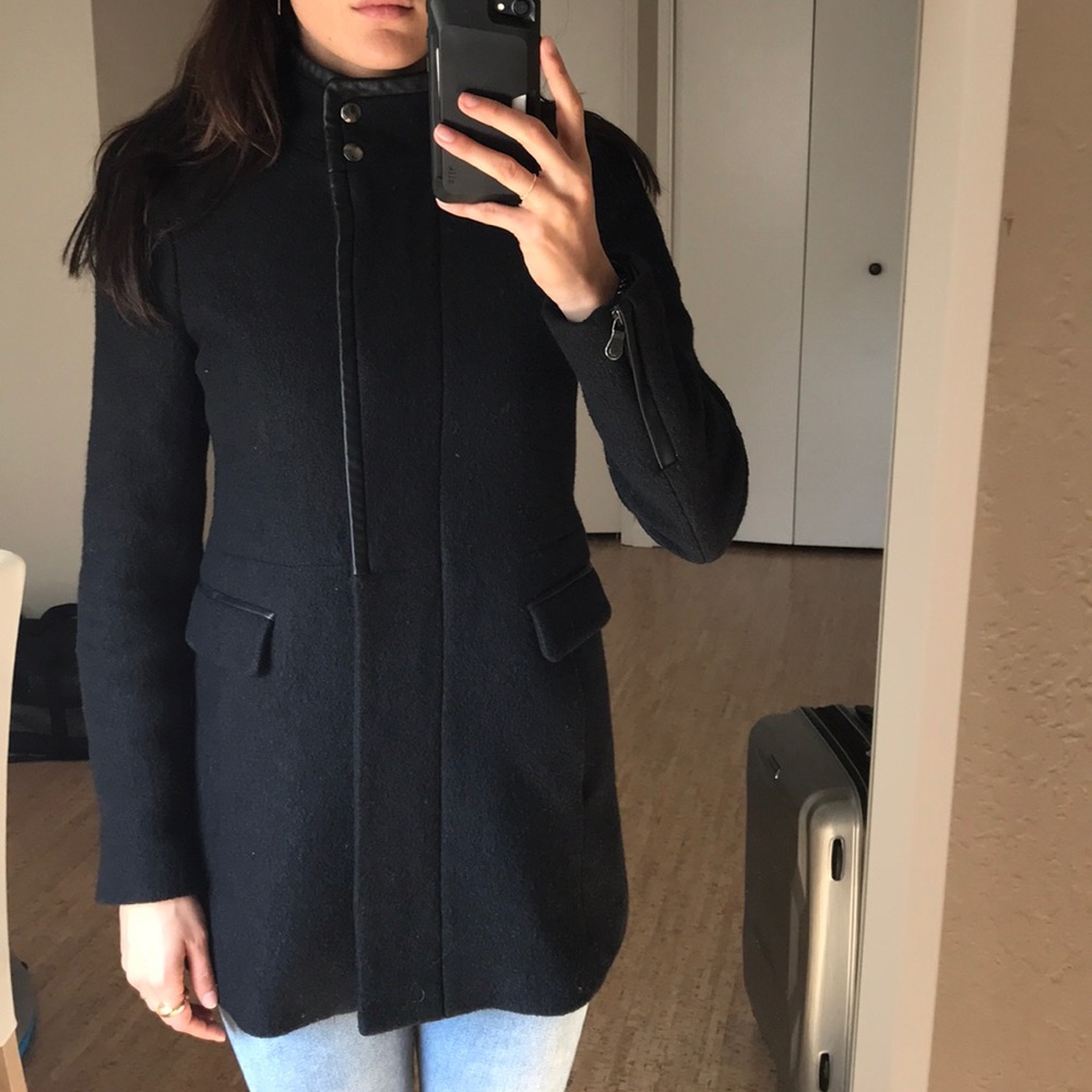 Dark Wool Coat